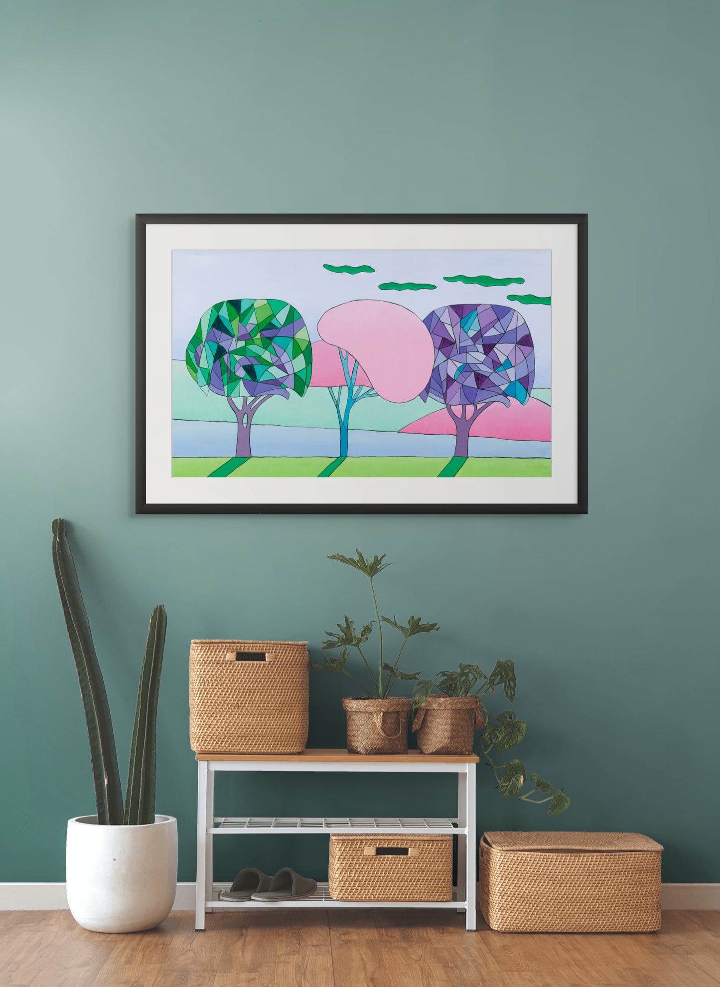 Fragmented landscape