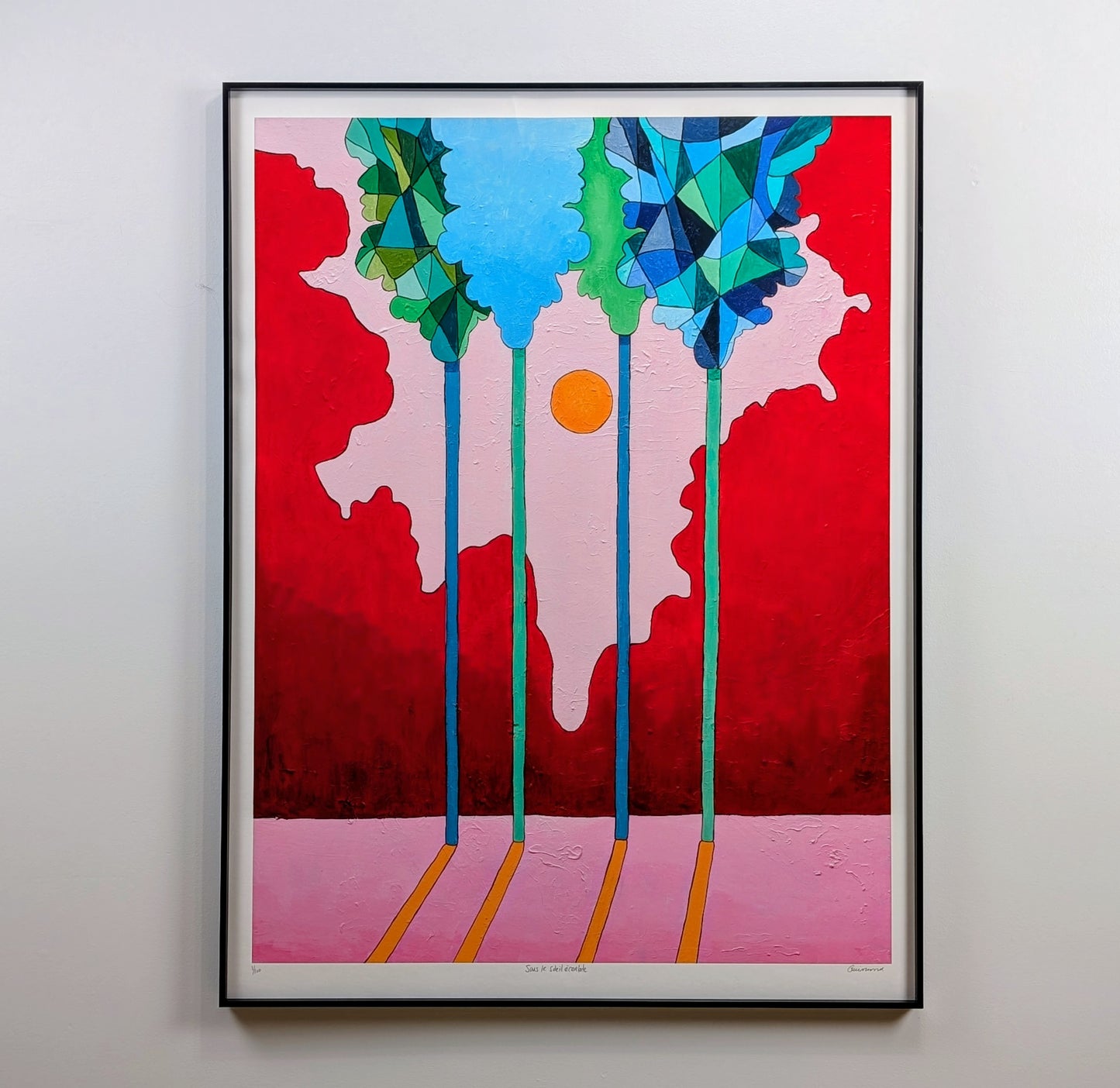 Bajo el sol escarlata