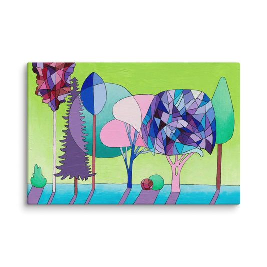 Print sur toile - Balade chromatique