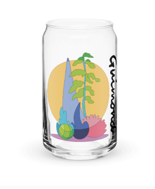 Glass -shaped glass Guimond