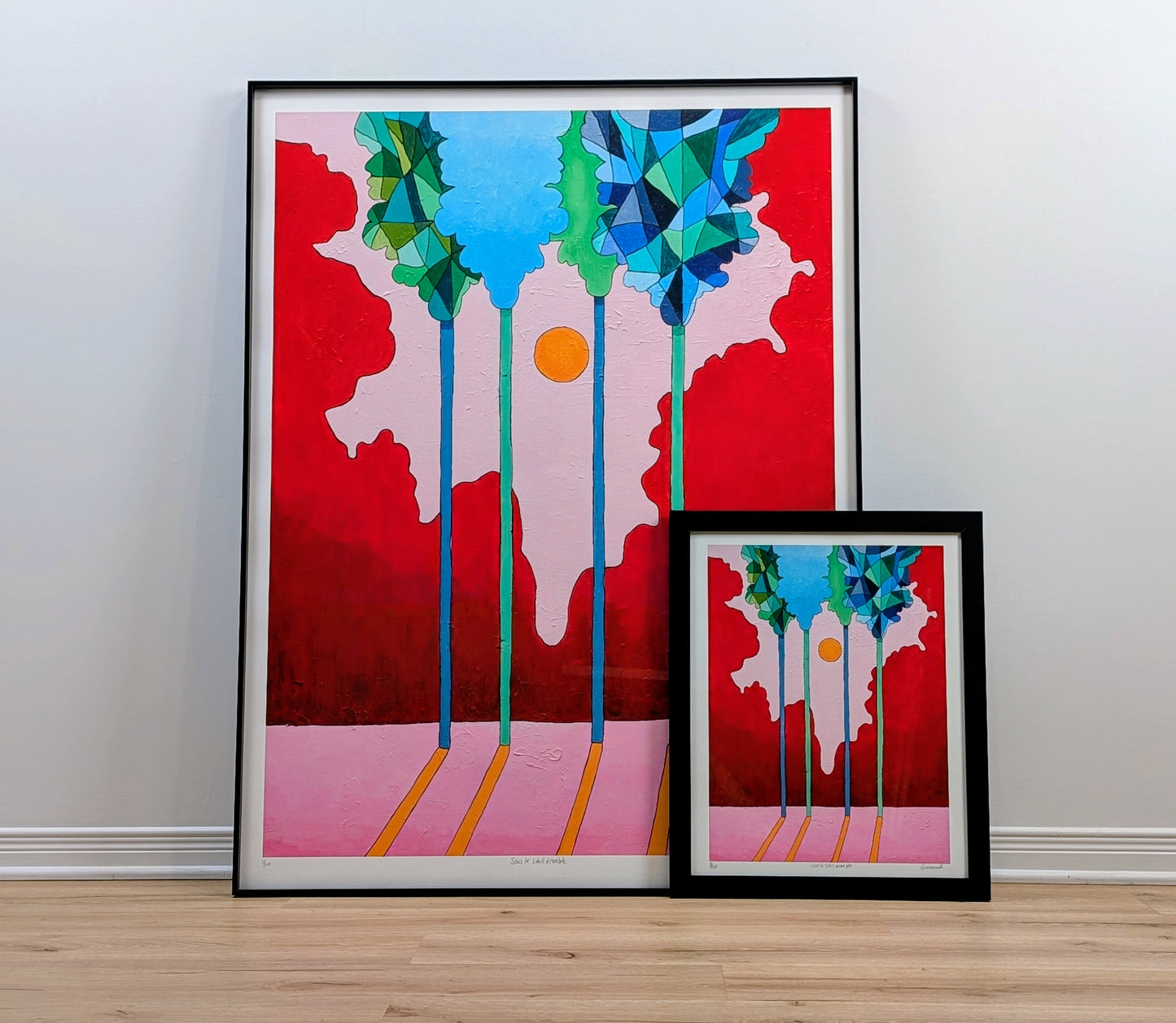 Bajo el sol escarlata