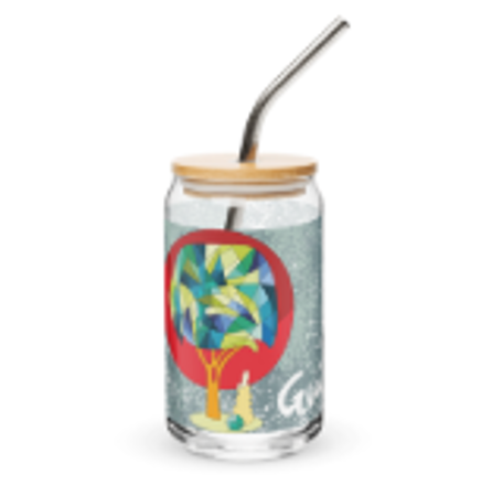 Glass -shaped glass Guimond