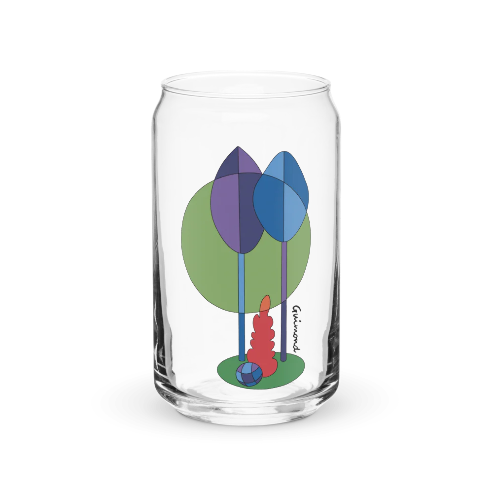 Glass -shaped glass Guimond