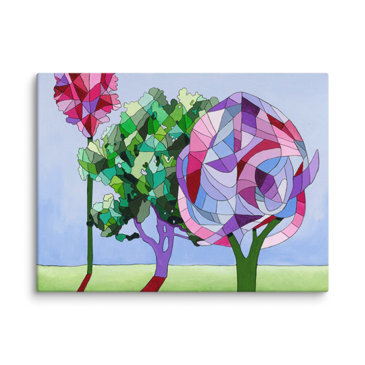 Print sur toile - Dialogue des arbres