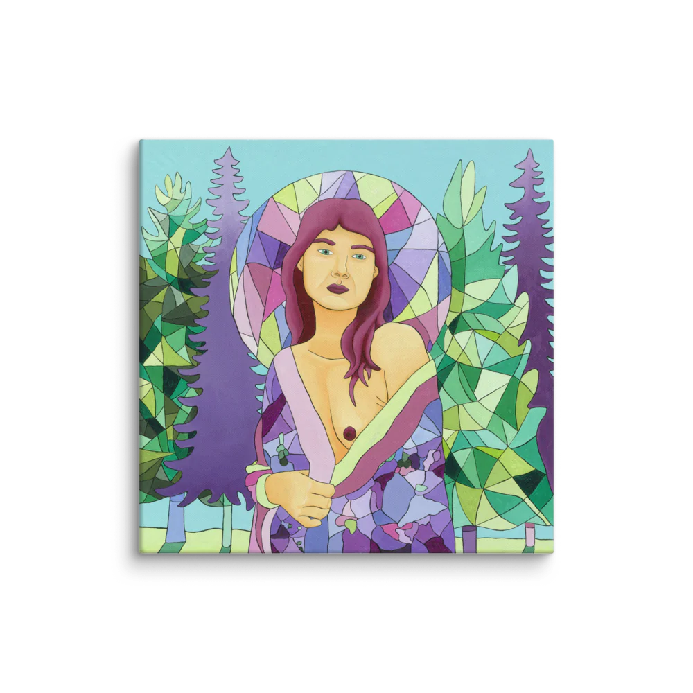 Fine Art Canvas Print - Nymphe des Bois