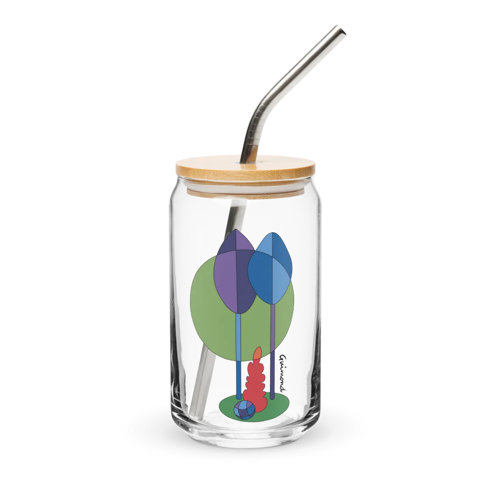 Glass -shaped glass Guimond