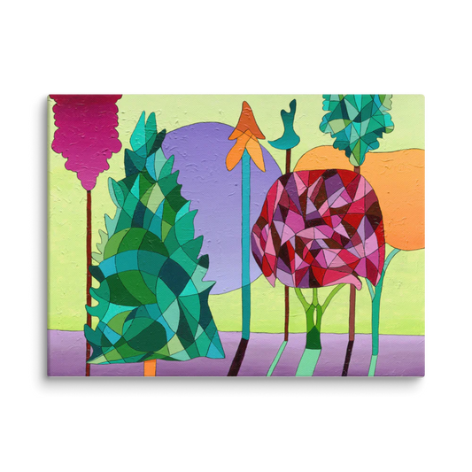 Print sur toile - Jardin Enchanté