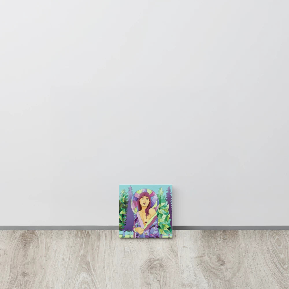 Fine Art Canvas Print - Nymphe des Bois