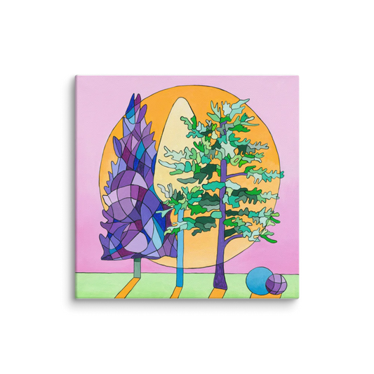 Print sur toile - Éclat du soir