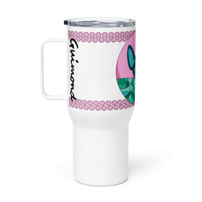 Travel mug with handle